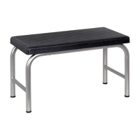 Bench 1 Section Epoxy Chromed Steel